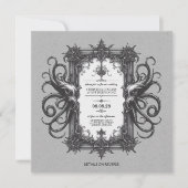 Faire-part de mariage Monster de mer (Devant)