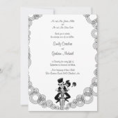 Faire-part de mariage moto (Devant)