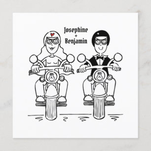 Faire-part de mariage moto moto moto moto personna