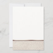 Faire-part de mariage Mr. & Mrs. Champange Sparkle (Dos)