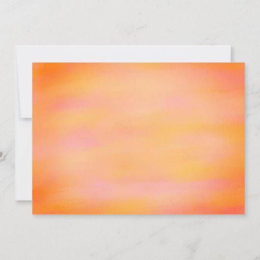 Faire-part de mariage multicolore (Dos)