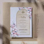 Faire-part de mariage musulman de luxe avec Bismil
