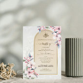 Faire-part de mariage musulman de luxe avec Bismil