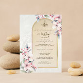 Faire-part de mariage musulman de luxe avec Bismil