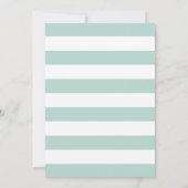 Faire-part de mariage nautique (Dos)