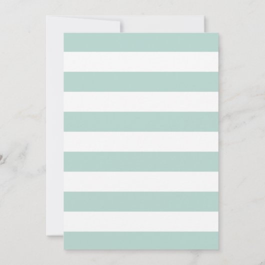 Faire-part de mariage nautique (Dos)