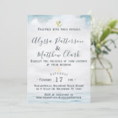 Faire-part de mariage nautique (Debout devant)