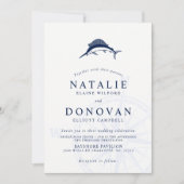 Faire-part de mariage nautique (Devant)