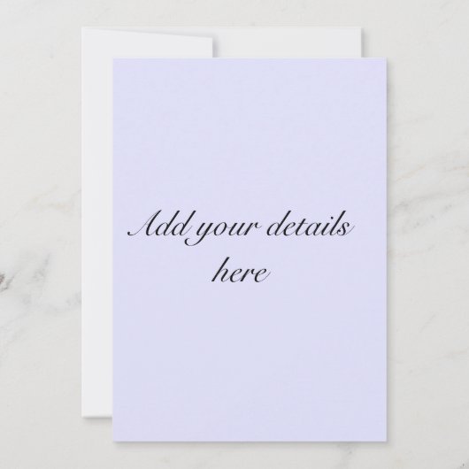 Faire-part de mariage nautique à noeud bleu foncé (Dos)