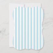 Faire-part de mariage nautique gris bleu poudre (Dos)