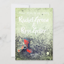 faire-part de mariage nautique vintage