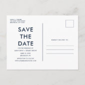 Faire-Part de Mariage Navy Drinks Gratuits Drôle (Dos)