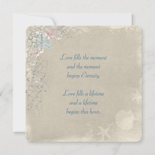 Faire-part de mariage Net Nautique (Devant)