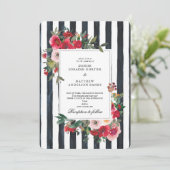 Faire-part de mariage Noir Caviar (Debout devant)