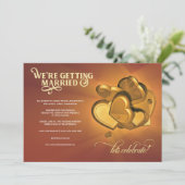 Faire-Part de Mariage Nous Nous Marions (V3) (Debout devant)