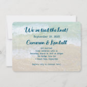 Faire-part de mariage Nous sommes mariés avec un f (Devant)