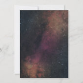 Faire-part de mariage Nova Night Sky (Dos)