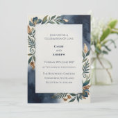 Faire-part de mariage numérique pour lieu élégant (Debout devant)