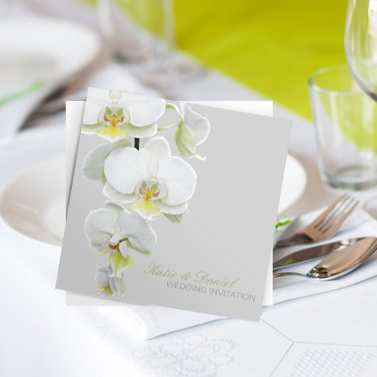 Faire-part de mariage/occasion spéciale Orchidées