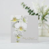 Faire-part de mariage/occasion spéciale Orchidées (Debout devant)
