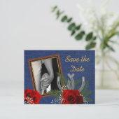 Faire-part de mariage occidental : Save the Date (Debout devant)
