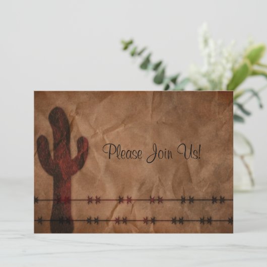 Faire-part de mariage occidentale (Debout devant)