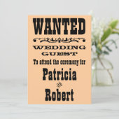 Faire-part de mariage occidentale (Debout devant)