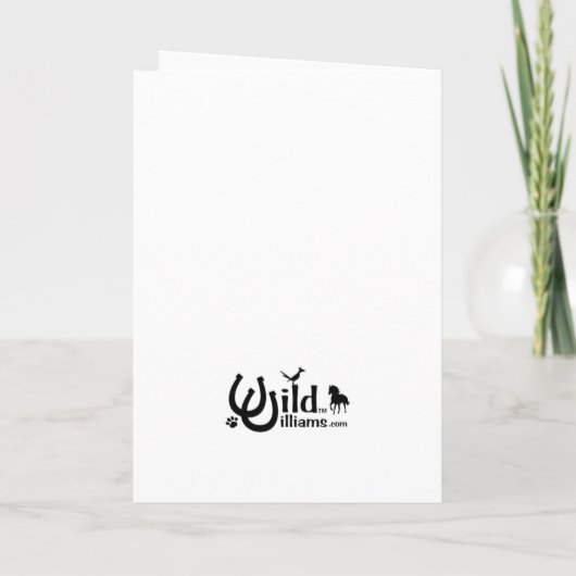 Faire-part de mariage occidentale Denim (Dos)