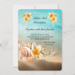 Faire-part de mariage Ocean Beach Venue
