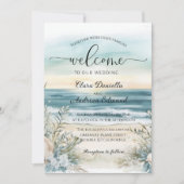 Faire-part de mariage Ocean Breeze (Devant)