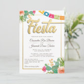 Faire-part de mariage officielle de la fête (Debout devant)