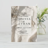 Faire-part de mariage Olivia & Ethan (Debout devant)