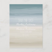 Faire-part de mariage Ombré Shore (Devant)