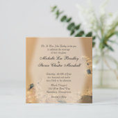 Faire-part de mariage Or Antique (Debout devant)