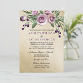 Faire-part de mariage Or Elegant (Debout devant)