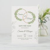 faire-part de mariage oral (Debout devant)
