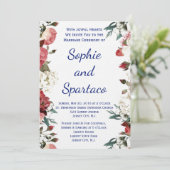 faire-part de mariage oral (Debout devant)