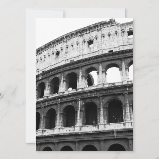 Faire-part de mariage orienté romain (Dos)