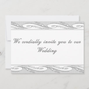Faire-part de mariage orné