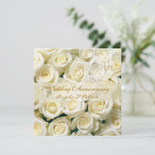 Faire-part de mariage ou d'anniversaire de mariage (Debout devant)