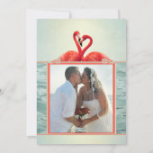 Faire-part de mariage ou de réception après mariag (Dos)