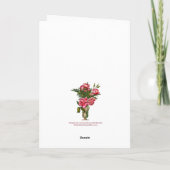 Faire-part de mariage ou toute utilisation d'amour (Dos)