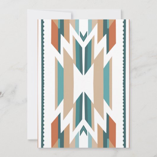 Faire-part de mariage Ouest/Boho (Dos)