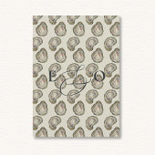 Faire-part de mariage Oyster Shells