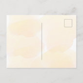 Faire-part de mariage pailleté or Eucalyptus (Dos)