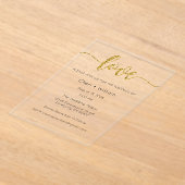 Faire-Part de Mariage, Papeterie de Mariage, Amour (Poser)