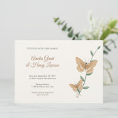 Faire-part de mariage Papillon Sailer (Debout devant)
