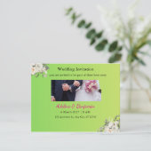 Faire-part de mariage par carte (Debout devant)