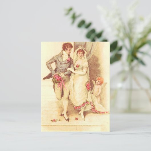 Faire-Part de Mariage pas Cher (Debout devant)