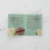 faire-part de mariage passeport (Intérieur)